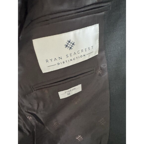 RYAN SEACREST DISTINCTION GRAY 40 LONG 100% WOOL SUIT TOP BLAZER SPORT COAT NWT - Picture 16 of 16